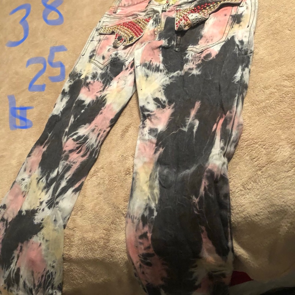Men’s true religion sweatsuit and polo shorts